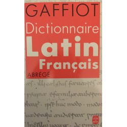 Gaffiot - Dictionnaire...