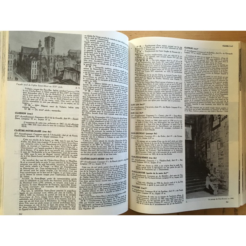 Dictionnaire historique des rues de Paris  Tome 1  AK