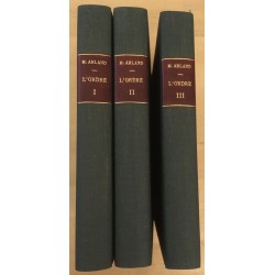 L'Ordre - 3 volumes reliés...